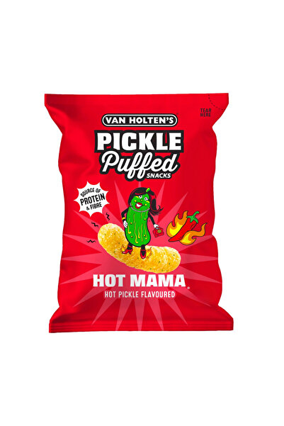 Van Holtens Van Holten's Pickle Puffed Snacks Hot Mama 90g