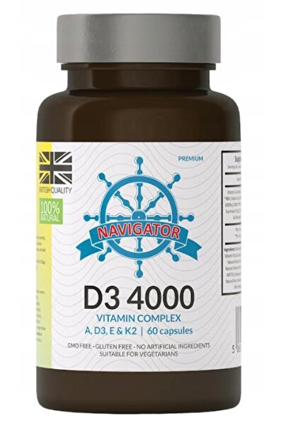 NAVIGATOR Complex de vitamine D3 4000 60 capsule