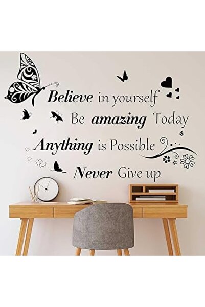 The Bros Inspirational Wall Stickers, Quotes Letter Wall Art Stickers, Motiva...