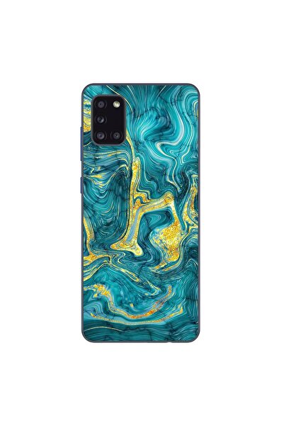 OEM Husa compatibila cu Samsung Galaxy A31 Silicon Gel Tpu Model Abstract Gem...