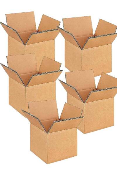 Toybox Strong Carton Boxes for Shipping, Moving & Storage, 20x45x45cm, Set of 5