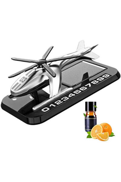 Vivendo Odorizant solar pentru mașină cu placă de telefon, elicopter, elice, ...