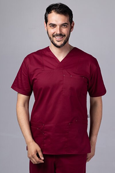 tag Costum medical MEN COTTON STRETCH pentru barbati, Bumbac flexibil cu elas...
