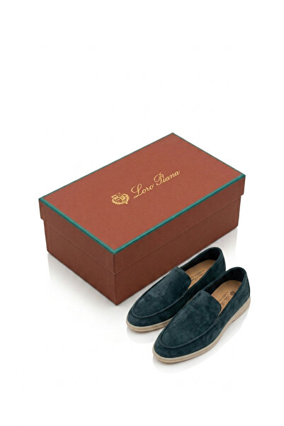 LORO Piana Men's summer walk suede loafers