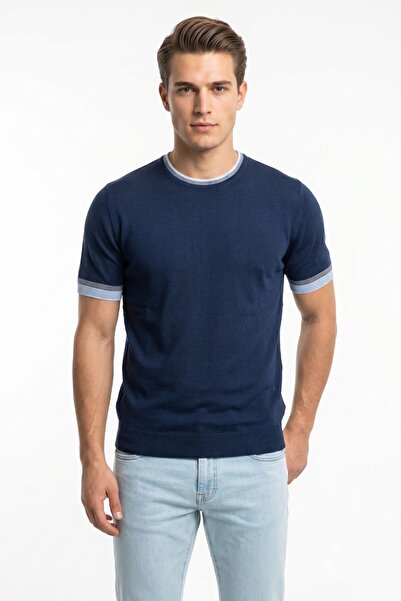 Raymons Men's Sıfıryaka Knitwear T-Shirt Regular Fit Bgl-St05565