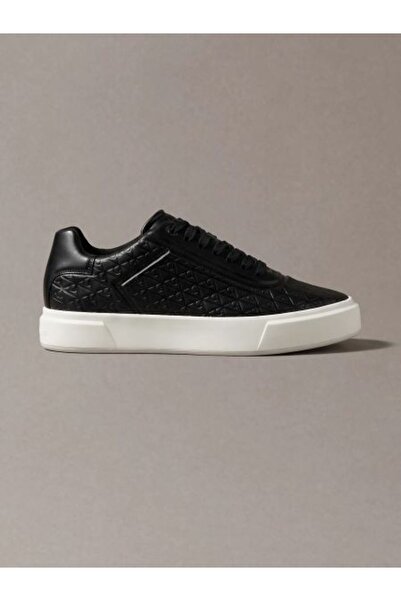 Calvin Klein SİYAH ERKEK SNEAKER BASKET CUP OXF LUP HF
