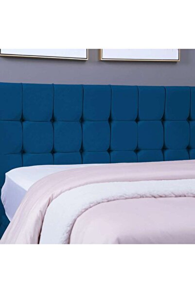 PAN HOME VISTA HEADBOARD VELVET BLUE L-160 : H-125 CM