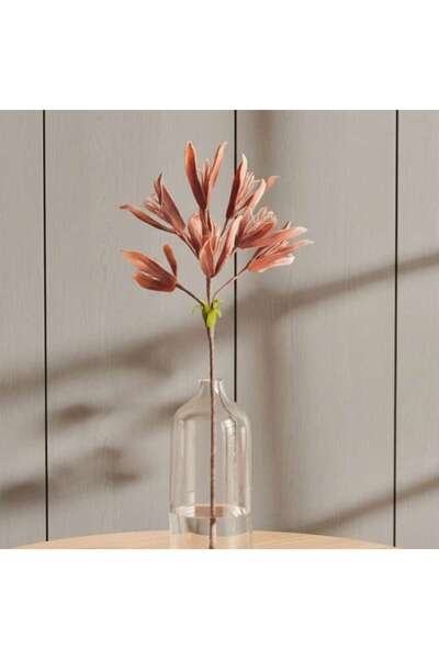 PAN HOME Aloe Artificial Stem Flower H80cm - Brown