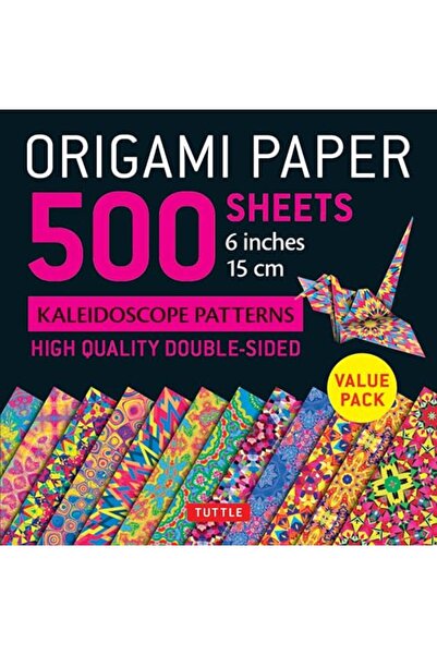 Tuttle Publishing Origami Paper 500 sheets Kaleidoscope Patterns 6" (15 cm): ...