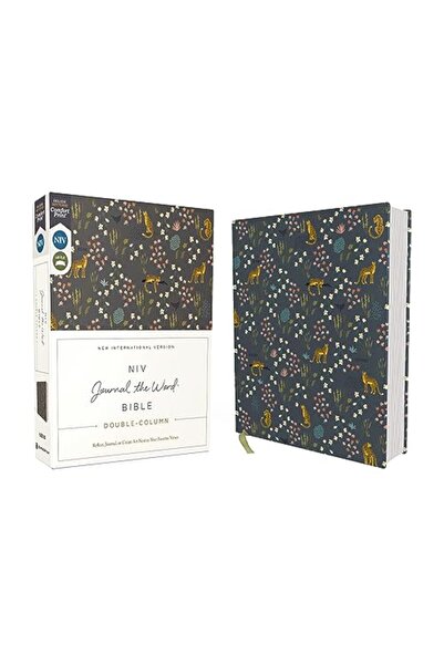 Harper Collins NIV, Journal the Word Bible, Double-Column, Cloth over Board, ...