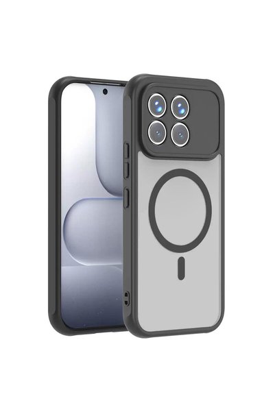 Microsonic Xiaomi Poco F8 Pro Compatible Case Matte Frostmag Black