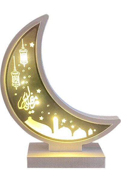 Generic RAMADAN Muslim Handicraft Decoration Wooden Domestic Use Festival Dec...