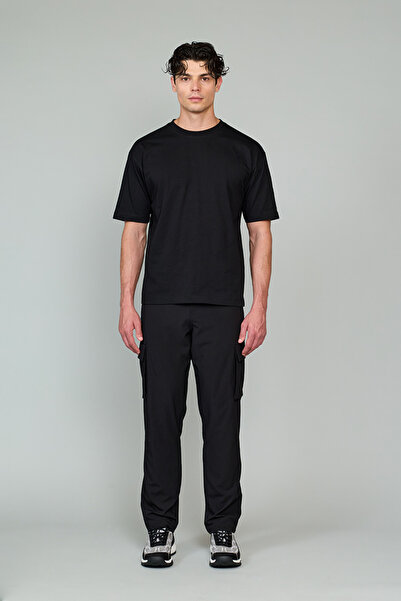 Vaneda Ripstop Field Tactical Cargo Cepli Pantolon Siyah