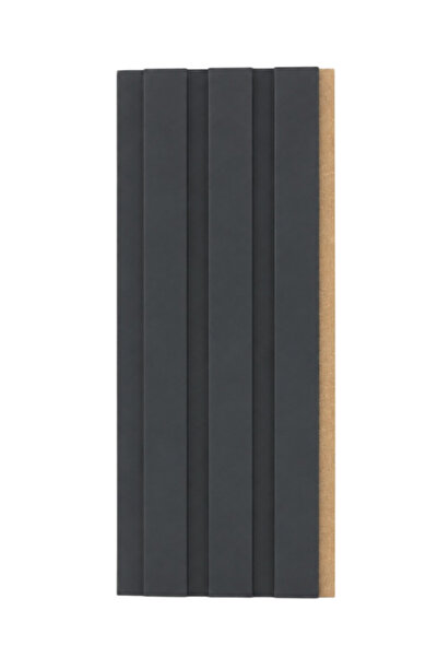 RMZ Door Vesta 12mm 12,5x280 cm Saten Koyu Antrasit Mdf Duvar Paneli