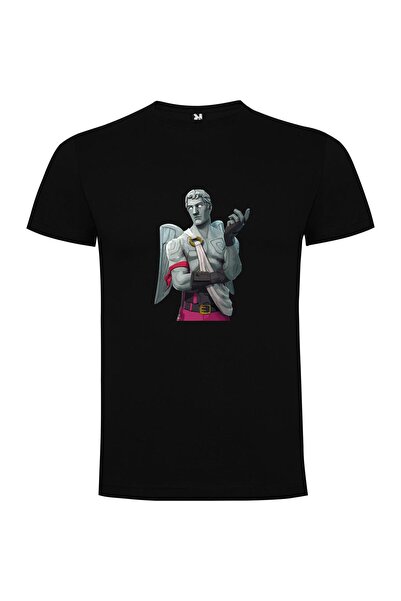 iLovePrints Baroque Halo Skin Statue Tshirt