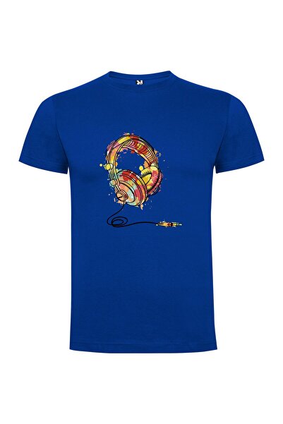iLovePrints Colorful Vibes Headphones Tshirt
