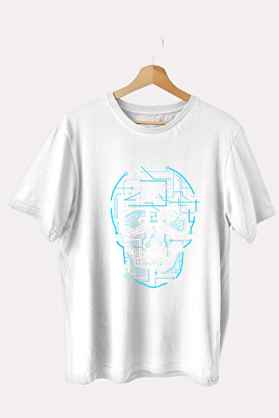 iLovePrints Μπλούζα Art Software Skull