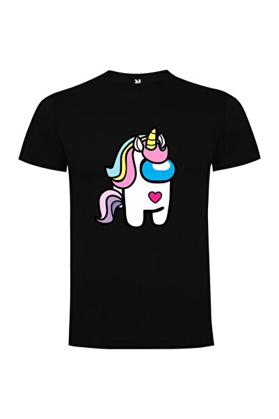 iLovePrints Heart-Nosed Unicorn Tshirt