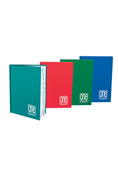 MC Micostore Caiet A5 cu index, coperta tare - One Color, 70 g/m2, pag. 48, 1...