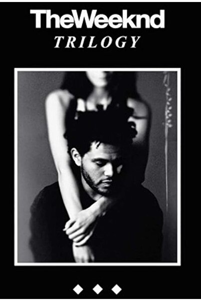ESSESORIES The Weeknd Trilogy Music Poster Wall Art Room Decor Self Adhesive