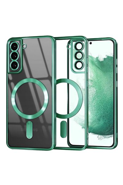 Techsuit Πολυτελές Κρυστάλλινο MagSafe - Samsung Galaxy S22 Plus 5G - Ανοιχτό...