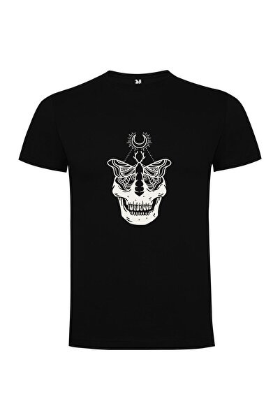 iLovePrints Moth Crown Skull Tshirt