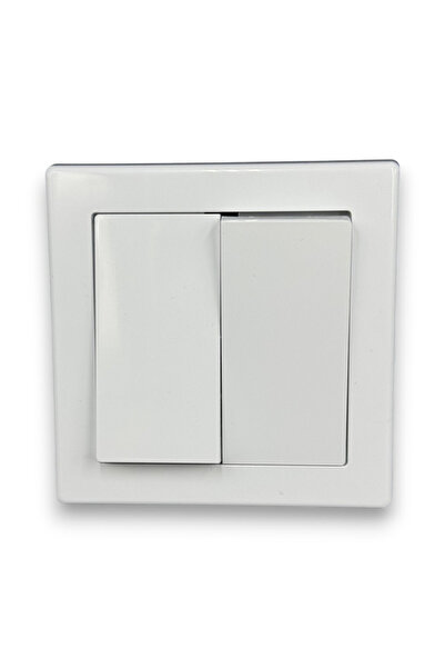 Timex Intrerupator dublu tip candelabru Timex, 250V~, 10A, 50Hz, IP20, TIMEX2...