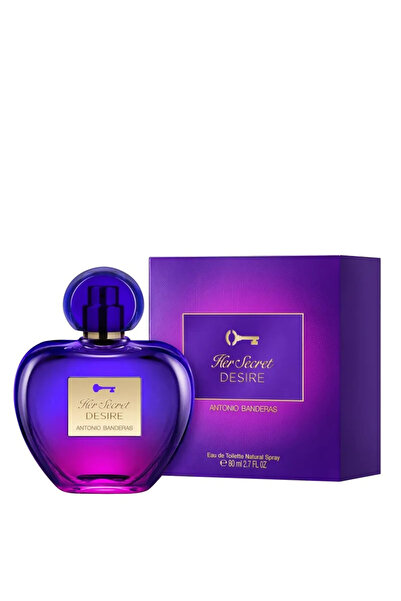 Antonio Banderas HER SECRET DESIRE EAU DE TOILETTE 80ML