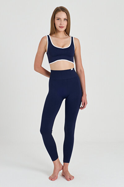 CLOSSHE Kadın Yüksek Bel Push Up Toparlayıcı Dikişsiz Seamless Spor Taytı Ve ...