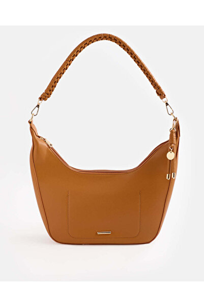 REDTAG Women Tan Hobo Bag