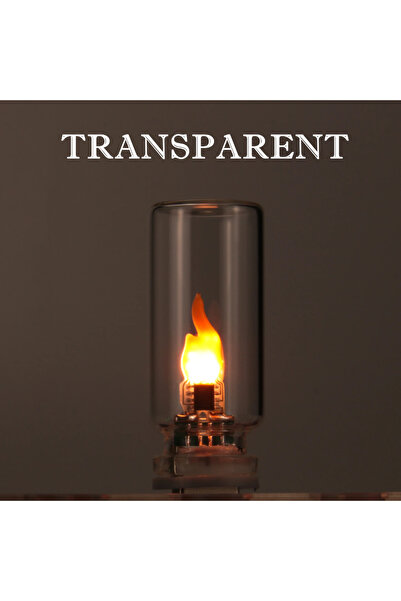 choice2 Transparent USB 5V Powered Simulated Flame Flickering LED Night Light...