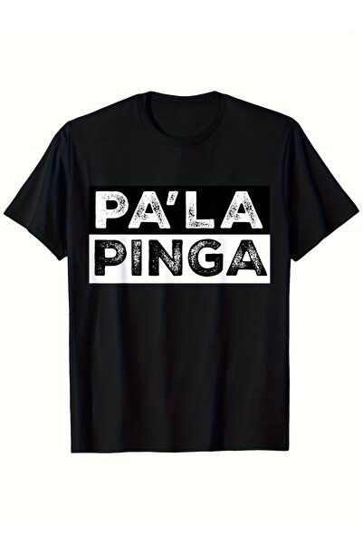 LİNA06 تي شيرت كوبي للرجال والنساء بطباعة جريئة من PARALA PINGA، قميص ناعم وق...