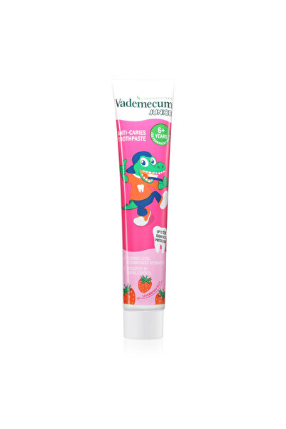 Vademecum Pasta de dinti Junior 6+ Capsuni, 75 ml