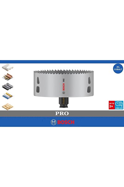 Bosch Pro 121 mm PC Delik Testeresi HSS %8 Kobalt 2608594415