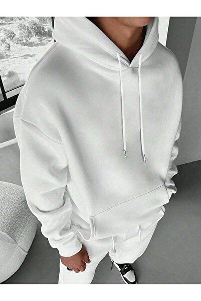 luci sports 3 Yarn Unisex Oversize Hooded Sweatshirt