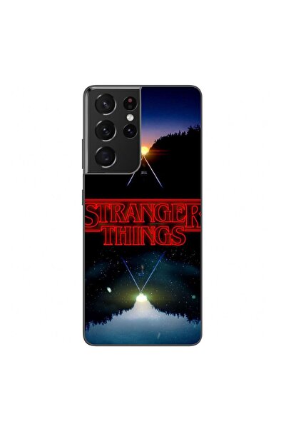 OEM Θήκη συμβατή με Samsung Galaxy S21 Ultra Σιλικόνης Τζελ TPU με σχέδιο Str...