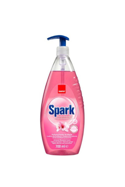 Sano Detergent Lichid pentru Vase cu Pompita cu Aroma de Flori de Migdale - S...