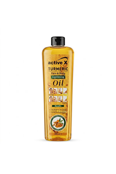 Activex Face & Body Lightening Oil Turmeric 1000ml - Brightening & Nourishing...
