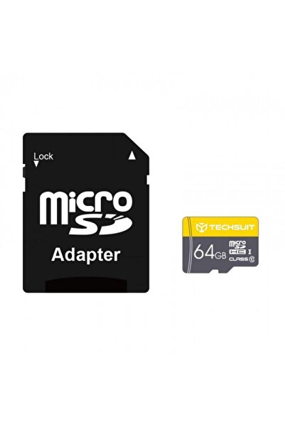 Techsuit Κάρτα Μνήμης THCM11 (THCM11964) - με Αντάπτορα, MicroSDHC, Κατηγορία...