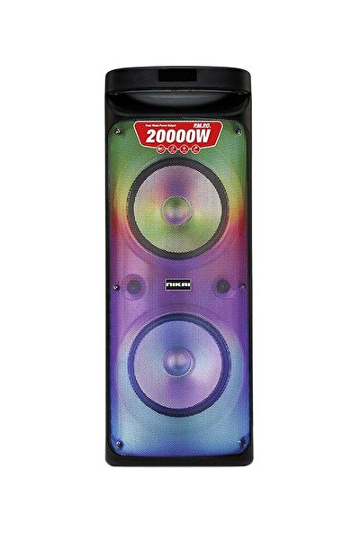 Nikai Rechargeable Bluetooth Party Speakers 20000W PMPO TWS Stereo Channel NP...