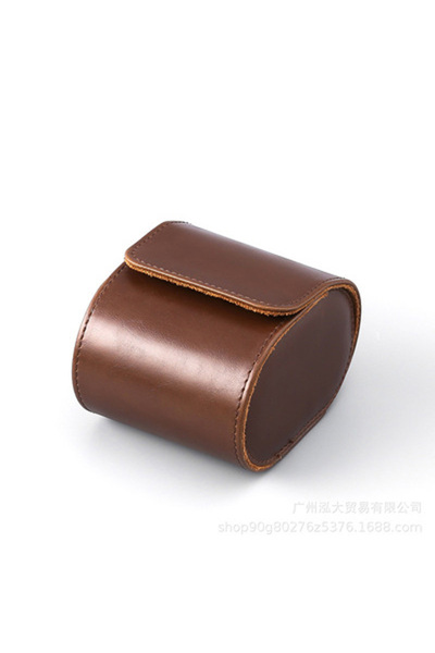 Choice1 1 Slot Brown Watch Roll Travel Case 1/2/3-Slot Portable Vintage Leath...