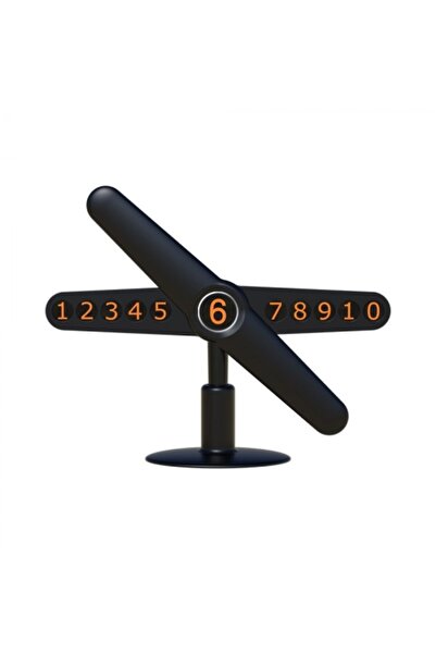 VİTEKSA PARK-TEL NUMARATIC BUTTERFLY TYPE BLACK TORPEDO ADHESIVE