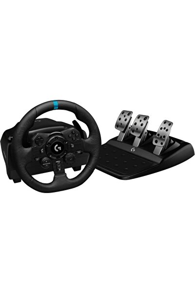Logitech G Logitech G923 Racing Wheel and Pedals for PS4/PS5, USB, with Force...