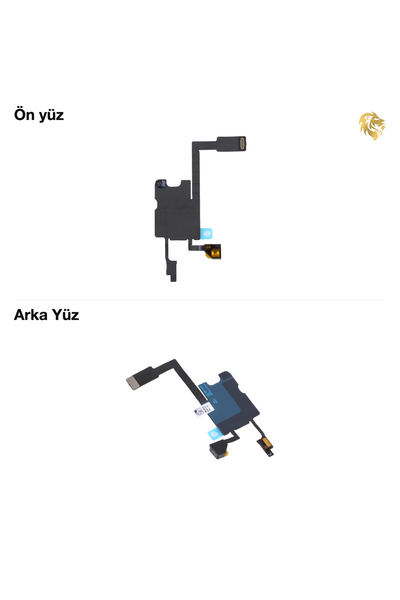 ARSKİNG İphone 14 Pro Max İç Kulaklık Filmi Ahize iç kulaklık filmi üst hopar...