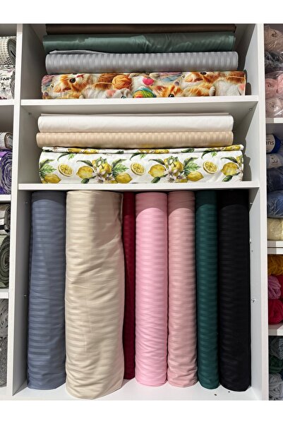 MATERIAL pentru lenjerie de pat la metru, 240 cm – Gri uni