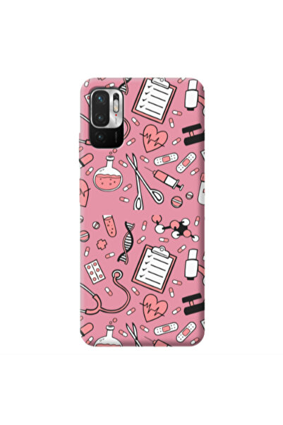 Other Xiaomi Redmi Note 10 Pro 5G Laboratory Pink Colored Silicone TPU Θήκη