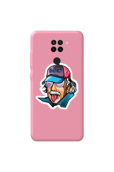 Other Xiaomi Redmi Note 9 Einstein Pink Colored Silicone TPU Θήκη