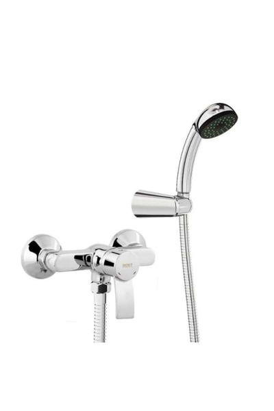 BOET Baterie cabină de duș cu set de duș inclus LINK CHROME