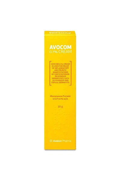 AVALON PHARMA Avocome 0.1% Cream for Reducing Skin Inflammation and Itching -...