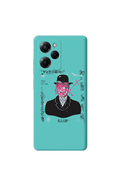 Other Xiaomi Poco X5 Pro Awes Turquoise Colored Silicone TPU Θήκη